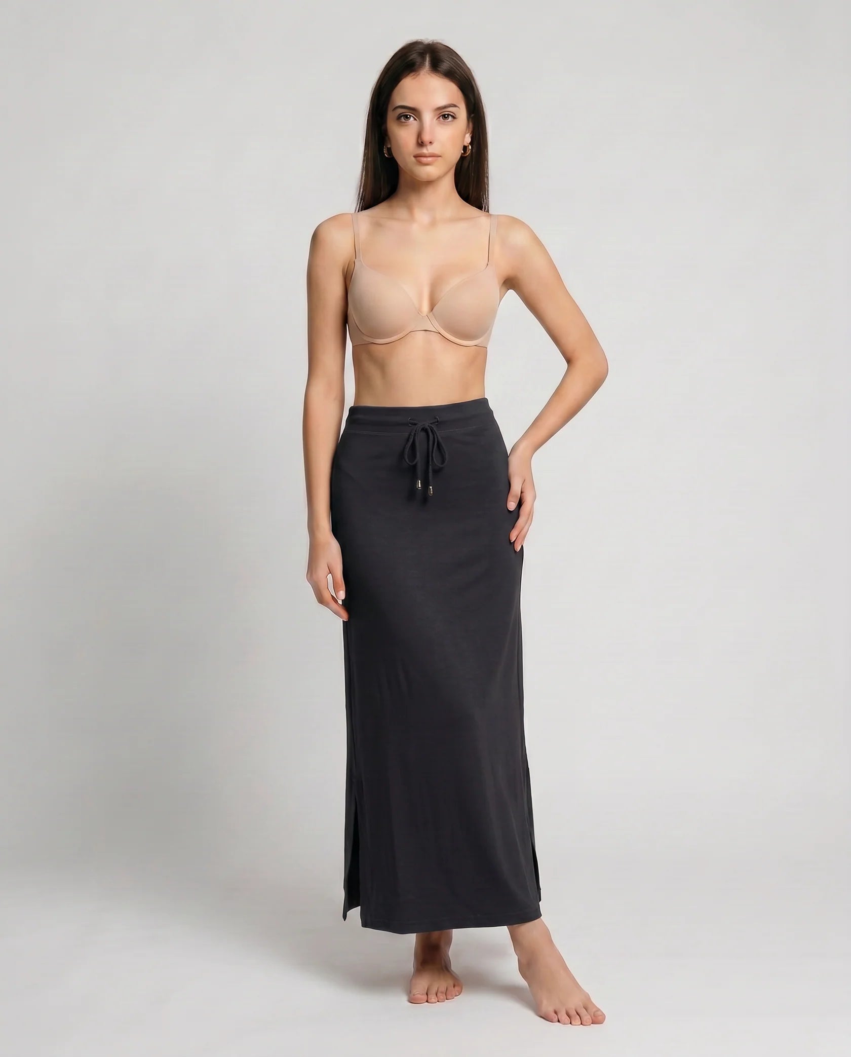 Sanado Straight Cut Saree Shapewear | Micro Zurich Blend