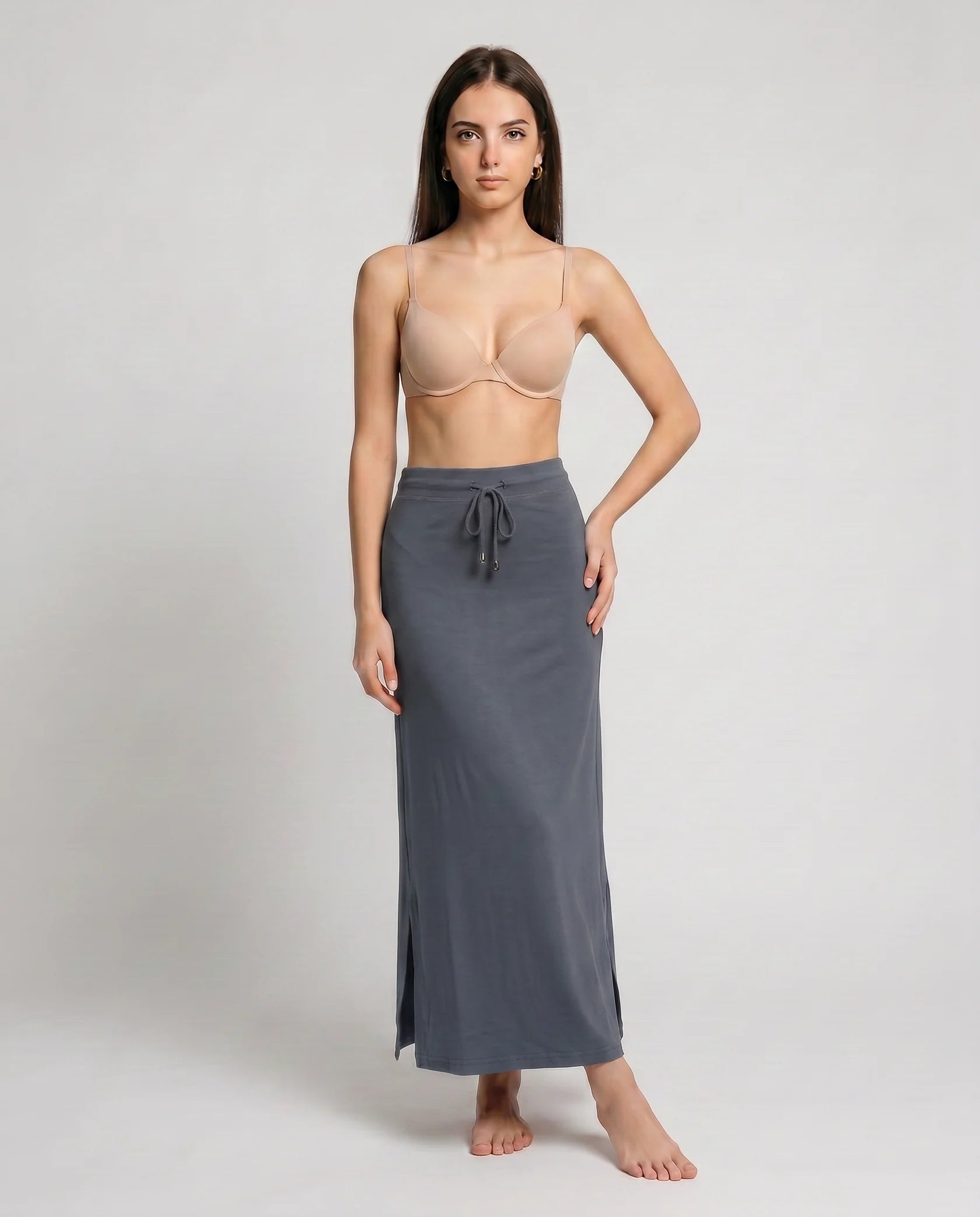 Sanado Straight Cut Saree Shapewear | Micro Zurich Blend