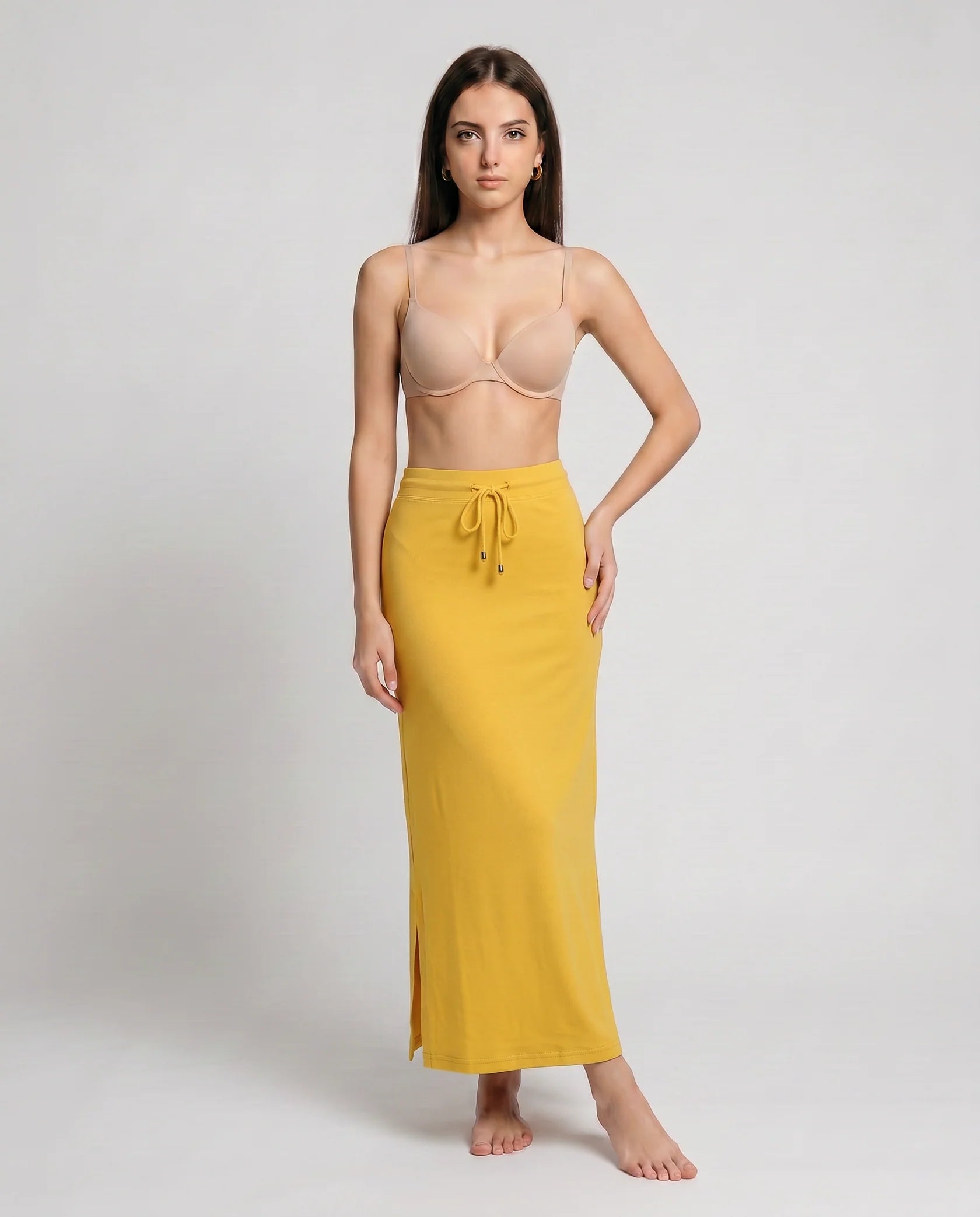 Sanado Straight Cut Saree Shapewear | Micro Zurich Blend