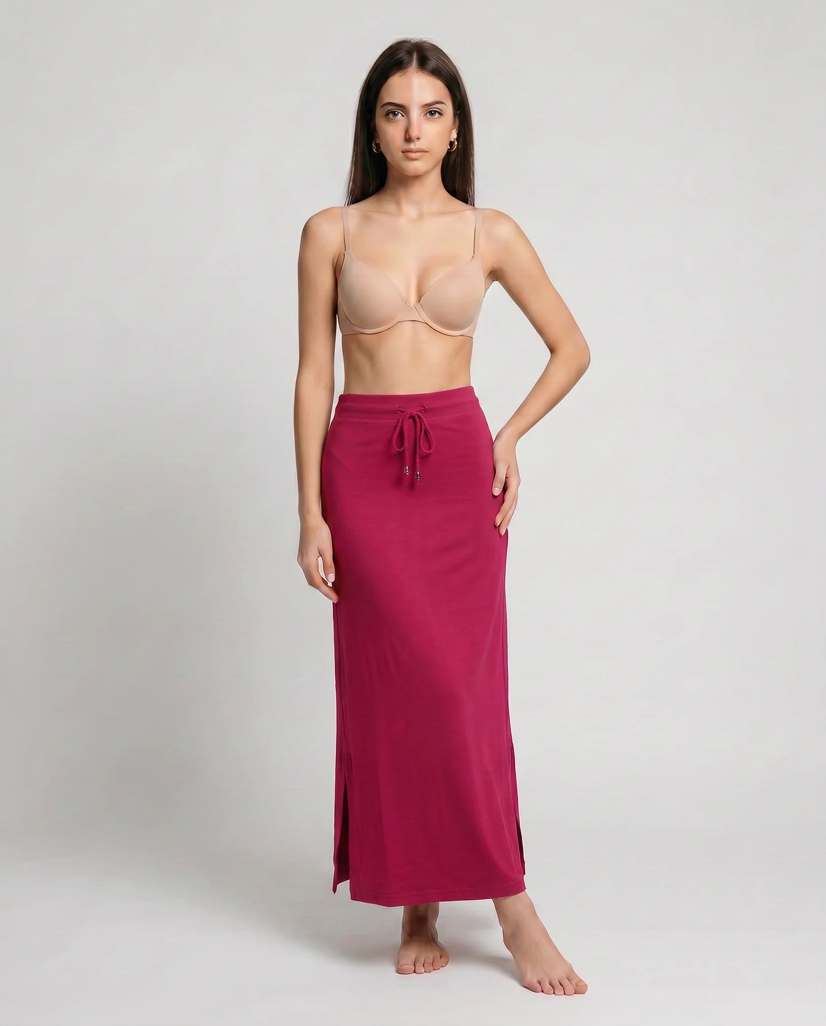 Sanado Straight Cut Saree Shapewear | Micro Zurich Blend