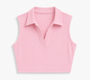 Sleeveless Collar Top