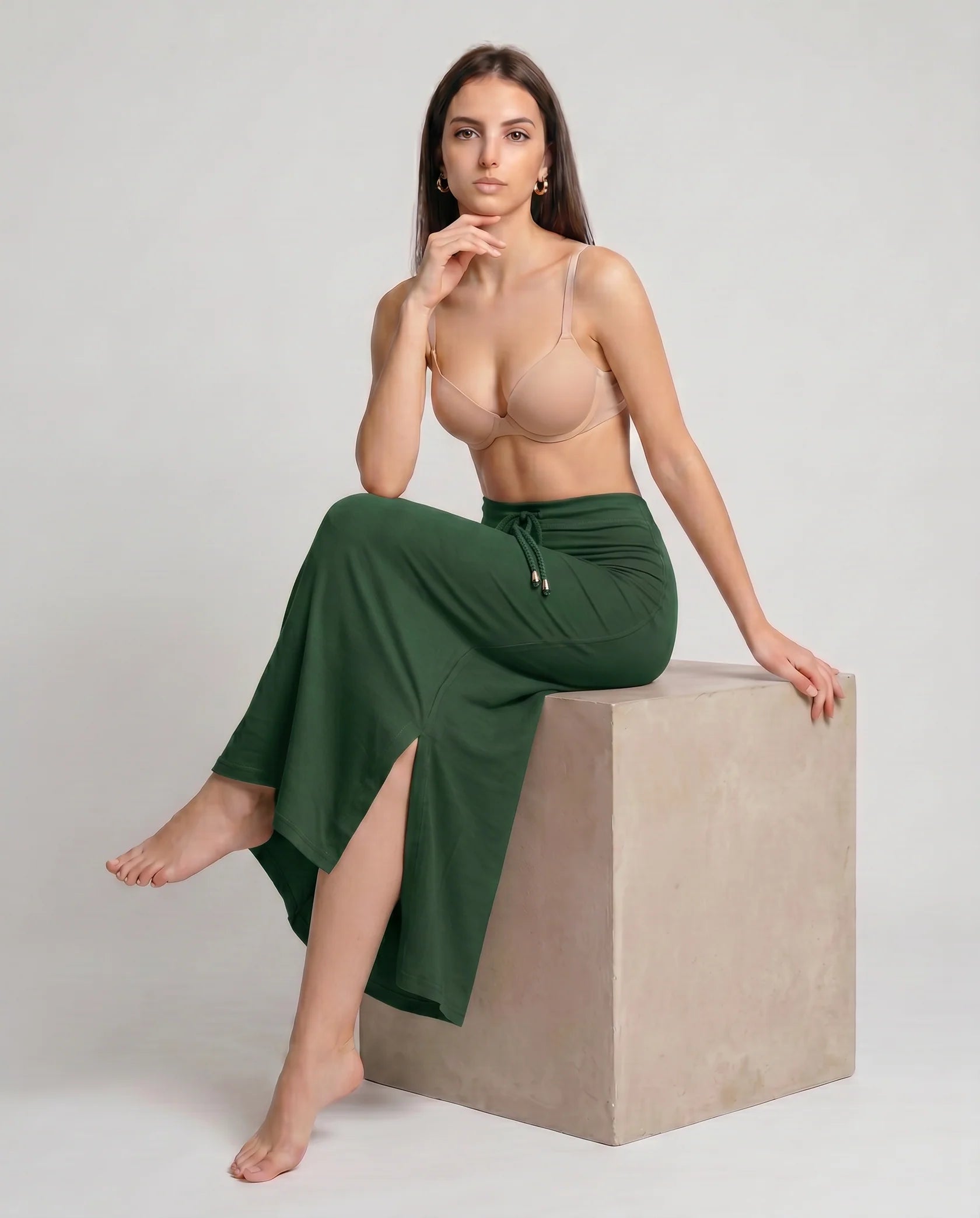 Sanado Straight Cut Saree Shapewear | Micro Zurich Blend