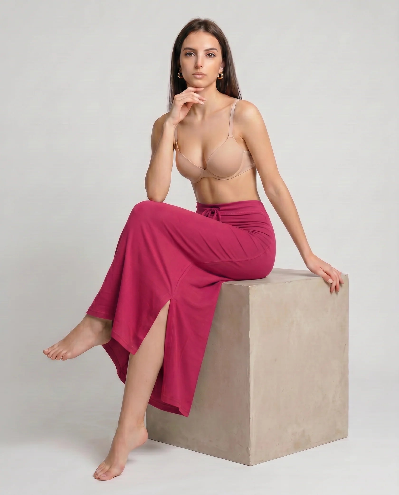 Sanado Straight Cut Saree Shapewear | Micro Zurich Blend