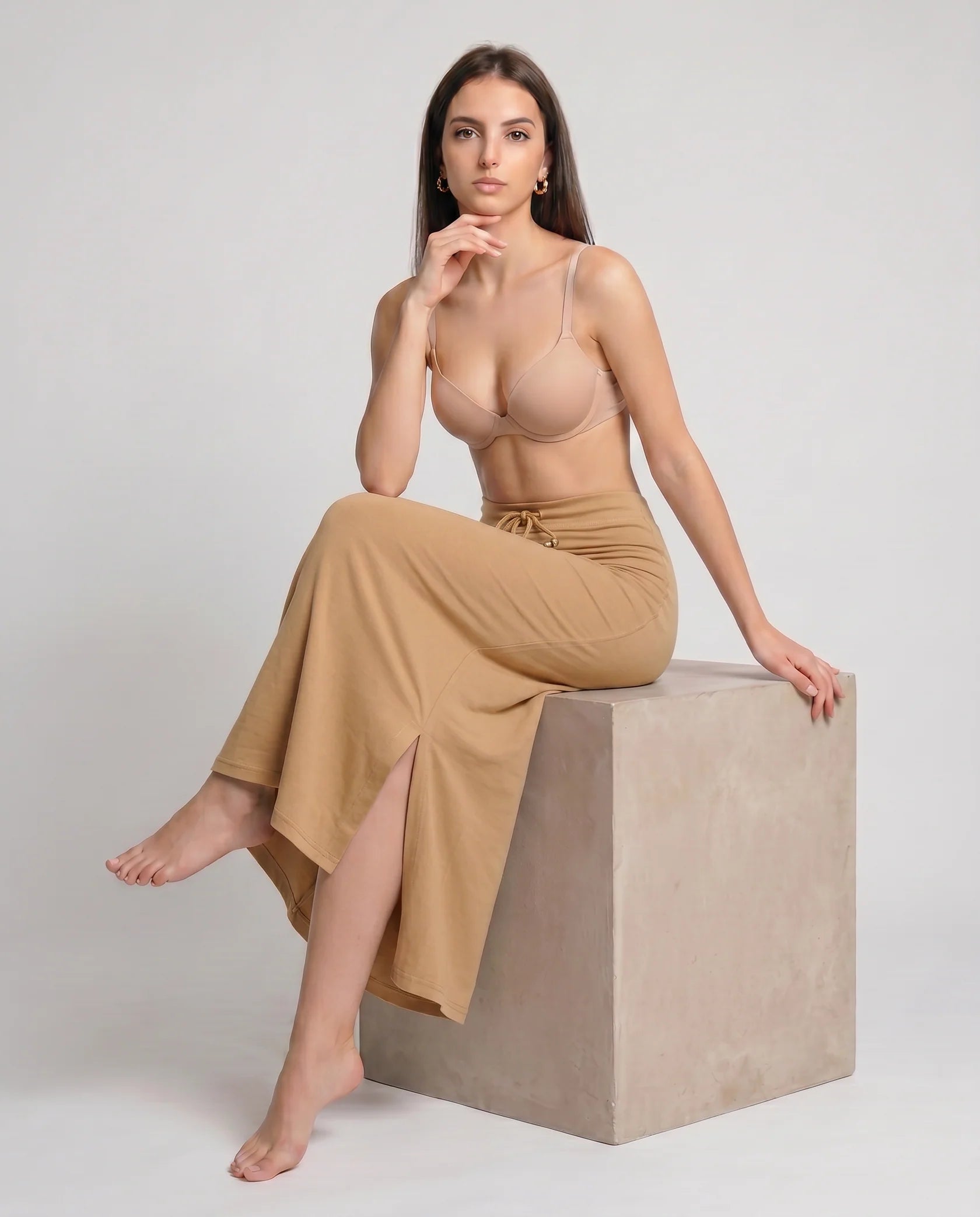 Sanado Straight Cut Saree Shapewear | Micro Zurich Blend