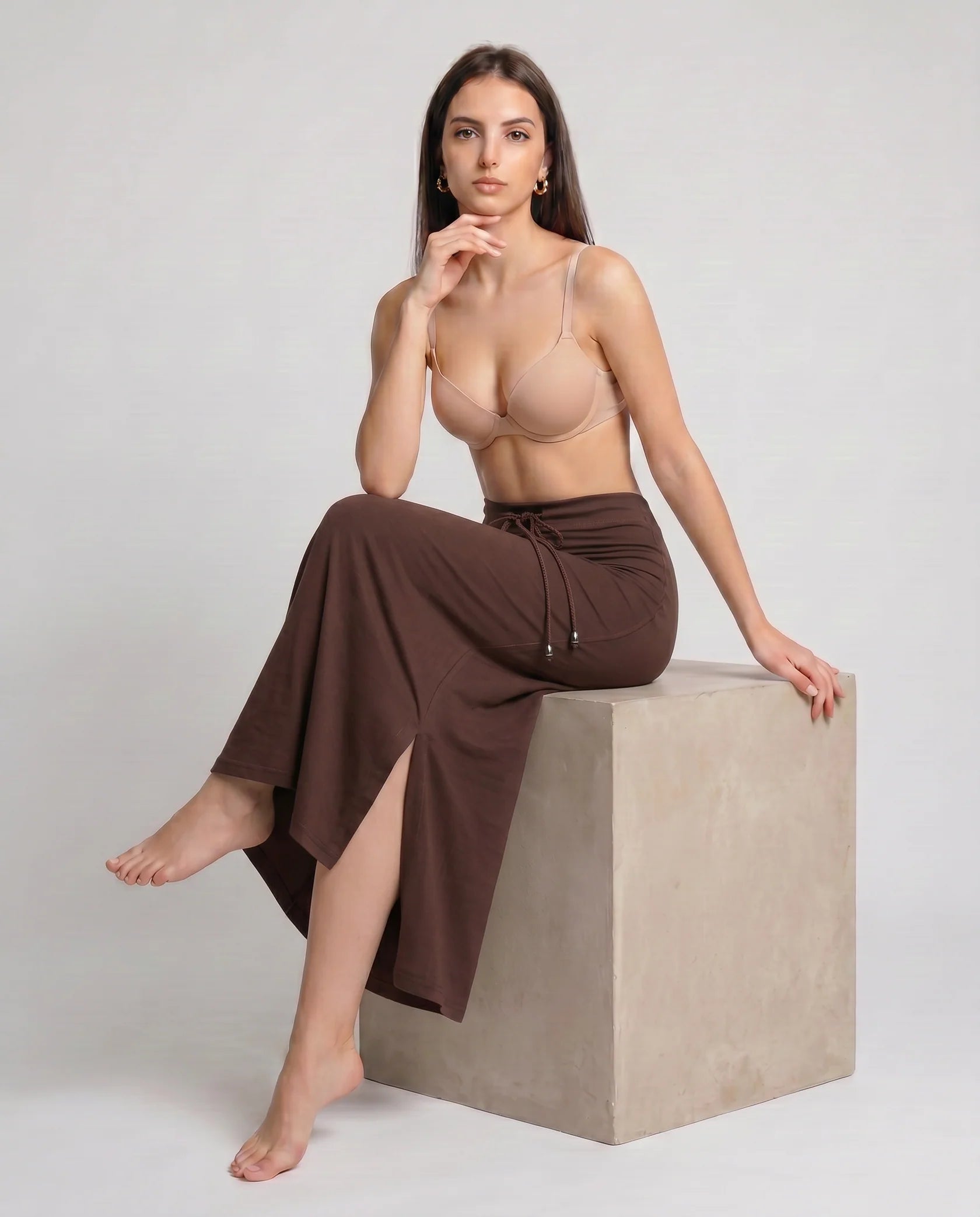 Sanado Straight Cut Saree Shapewear | Micro Zurich Blend