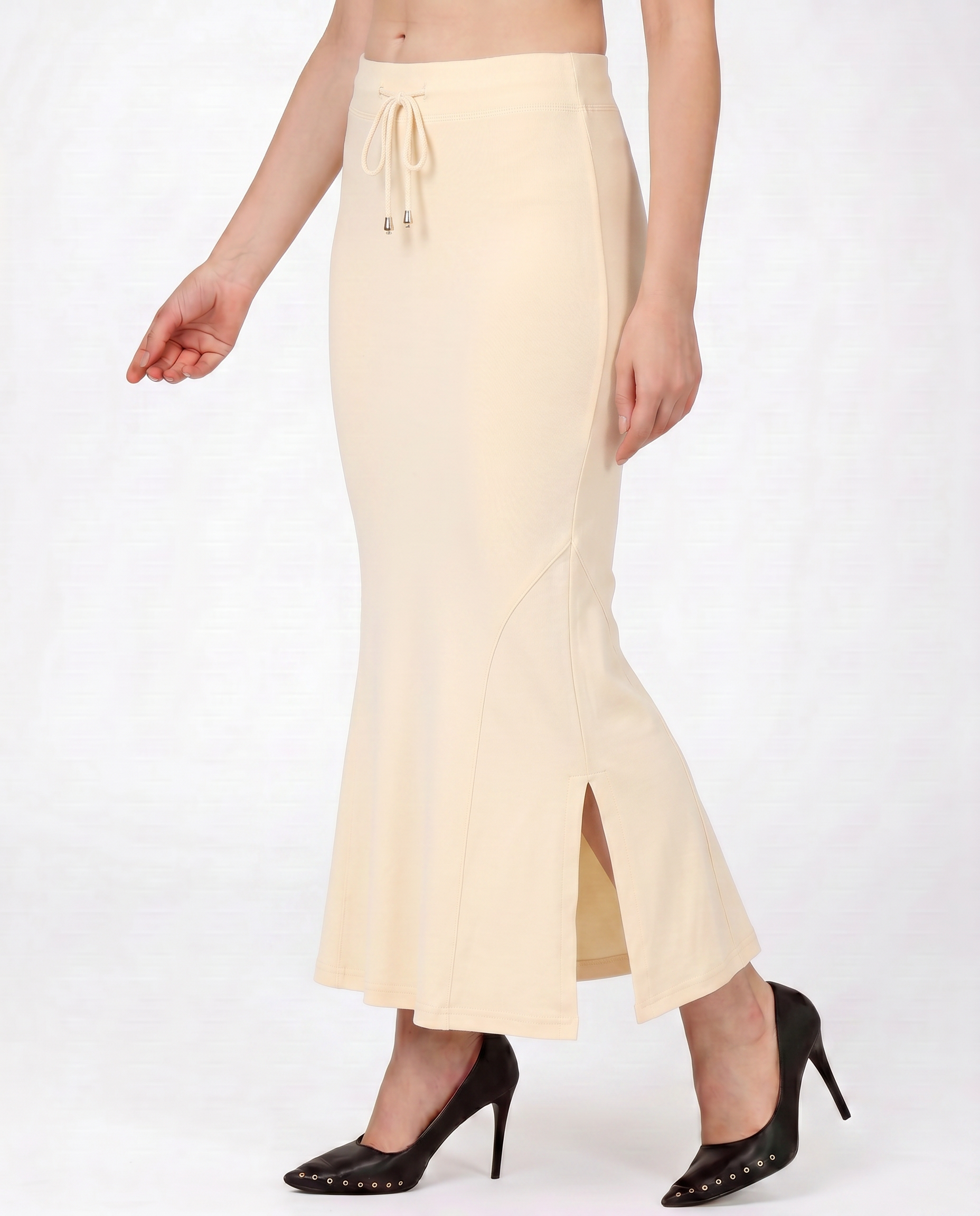 Sanado Fishcut Saree Shapewear - Beige