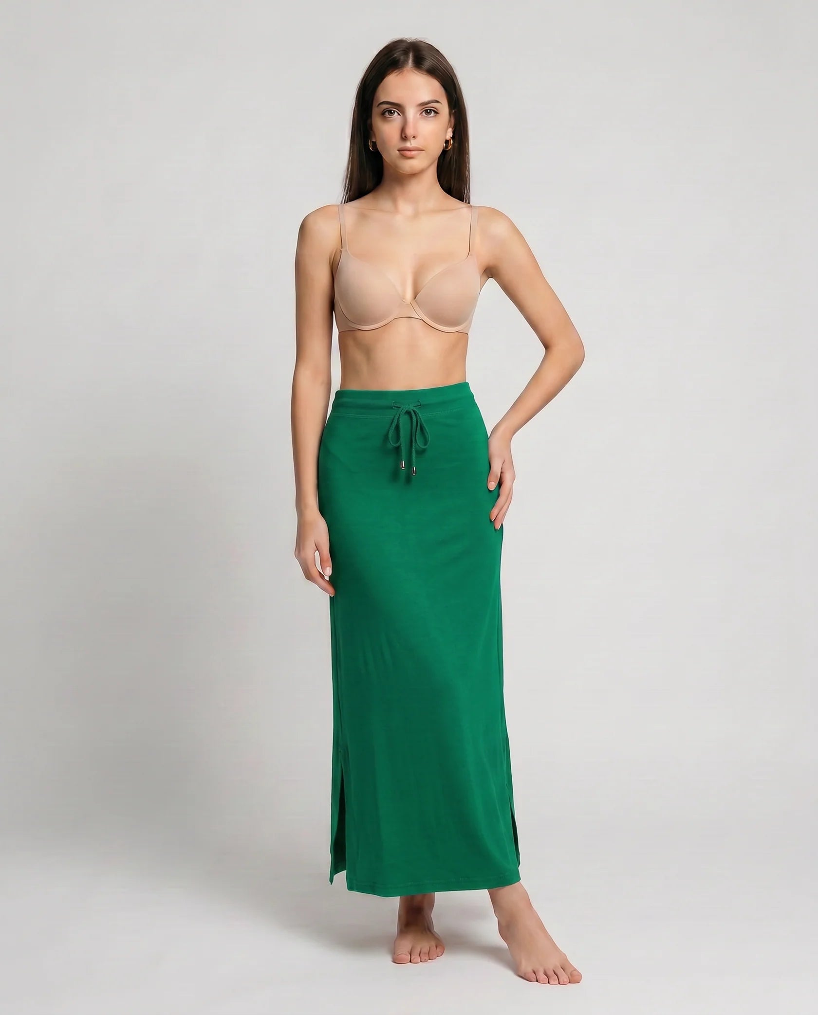 Sanado Straight Cut Saree Shapewear | Micro Zurich Blend