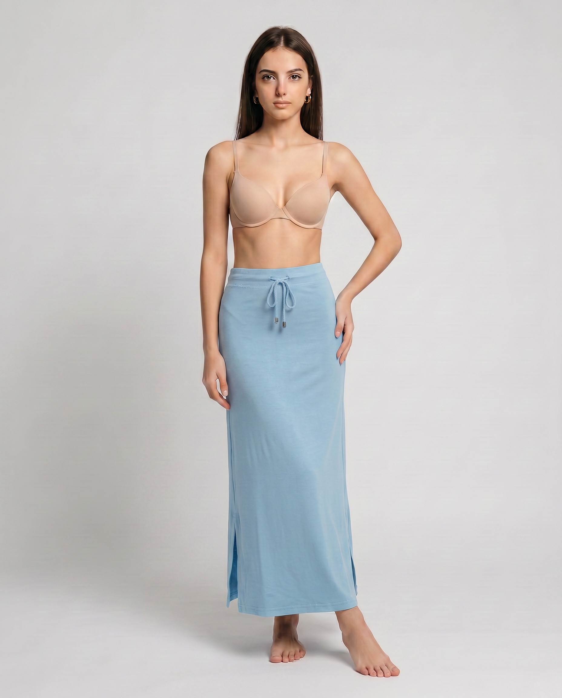 Sanado Straight Cut Saree Shapewear | Micro Zurich Blend