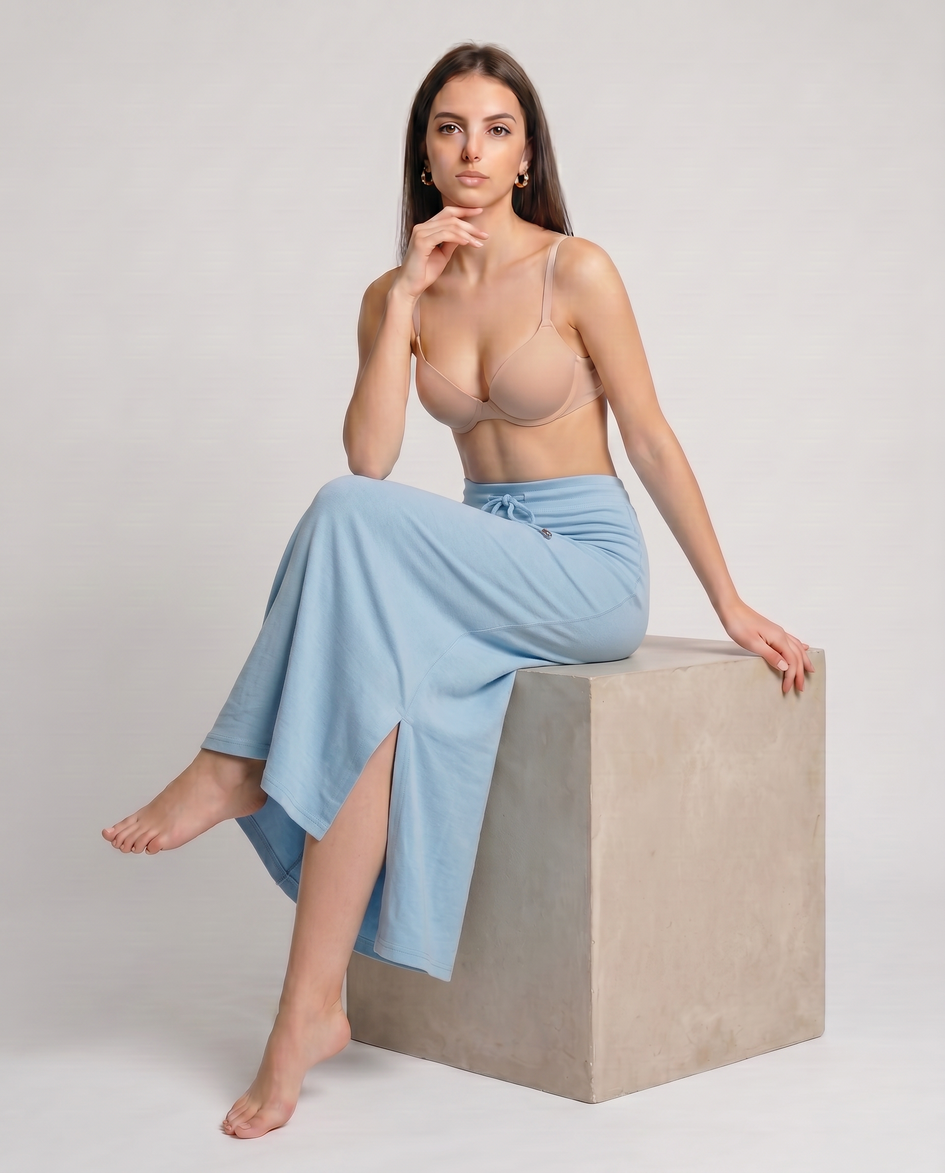 Sanado Straight Cut Saree Shapewear | Micro Zurich Blend
