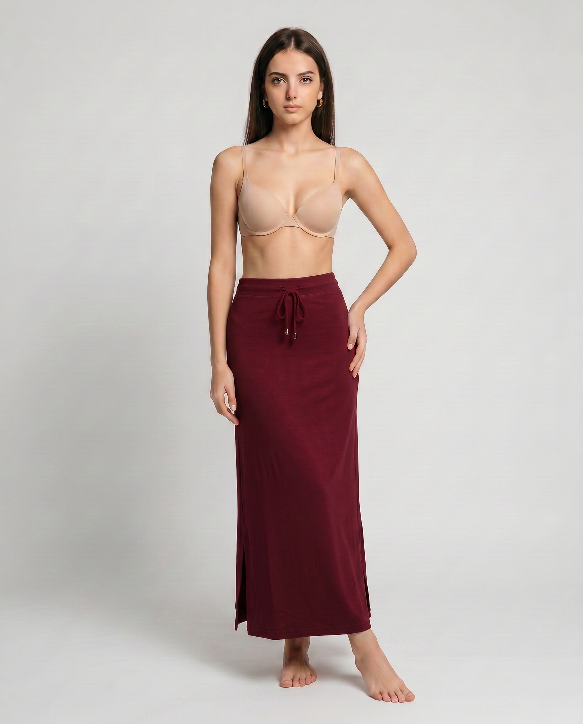 Sanado Straight Cut Saree Shapewear | Micro Zurich Blend