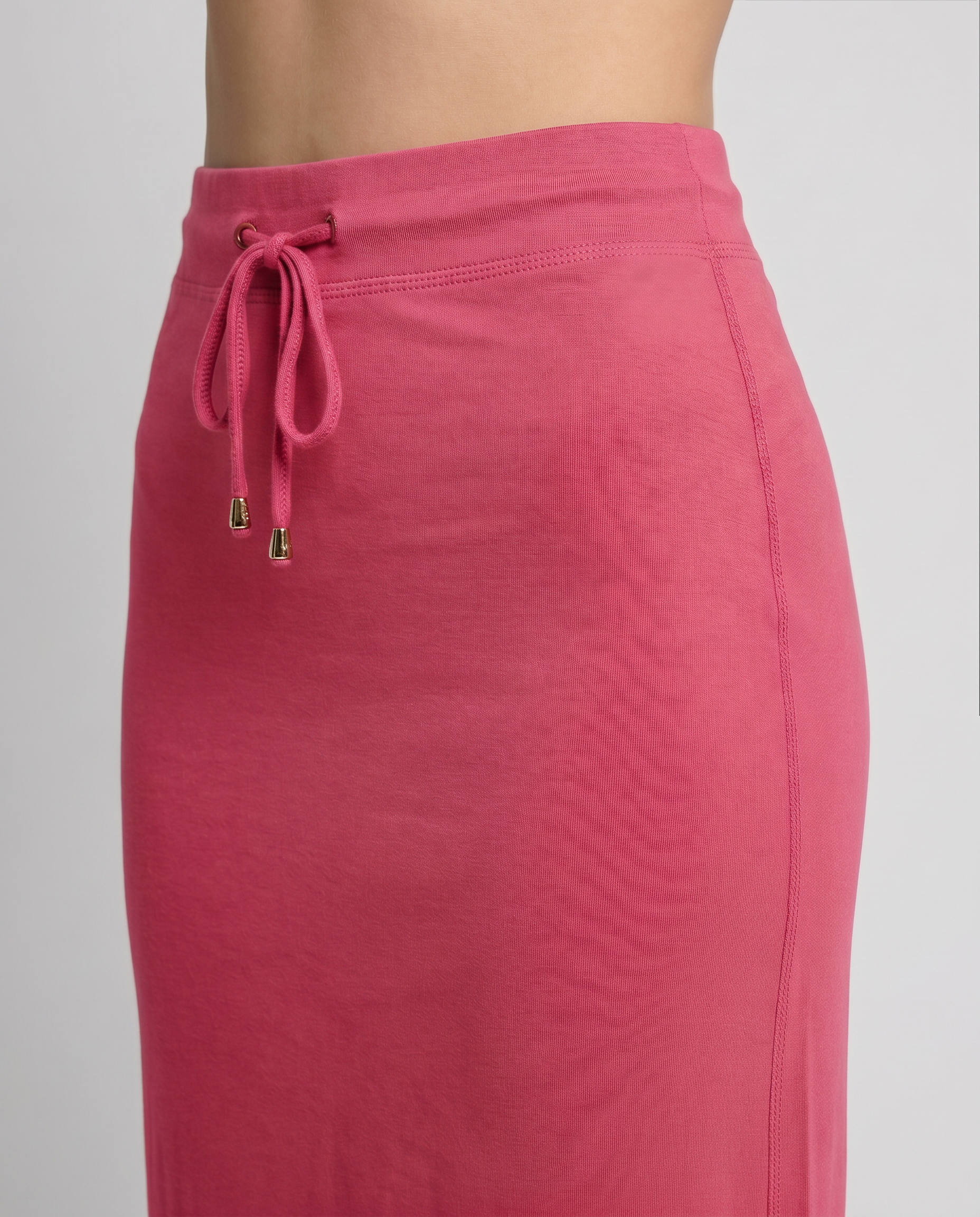 Sanado Fishcut Saree Shapewear - Baby pink