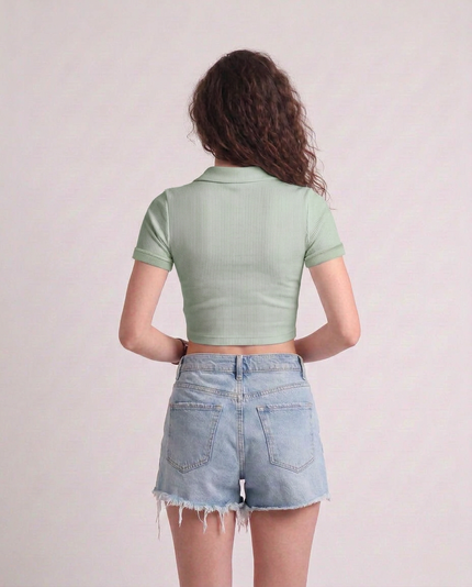Collar Tank Top