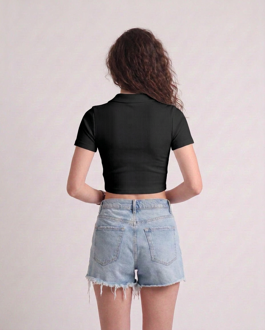Collar Tank Top