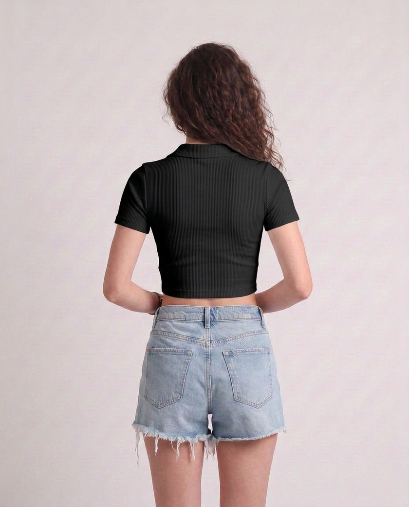 Collar Tank Top