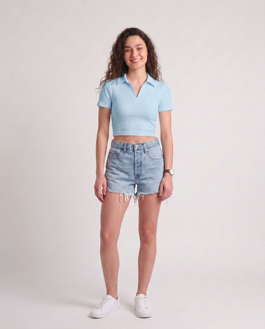 Collar Tank Top