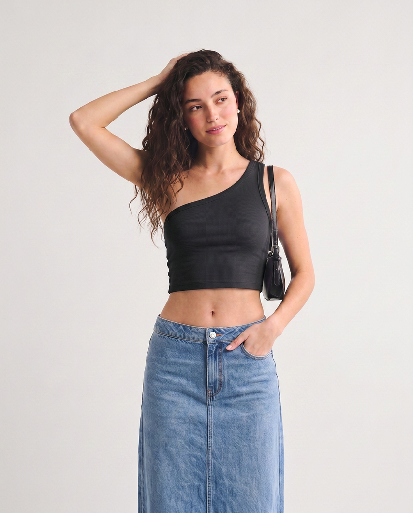 One-Shoulder Tank Top