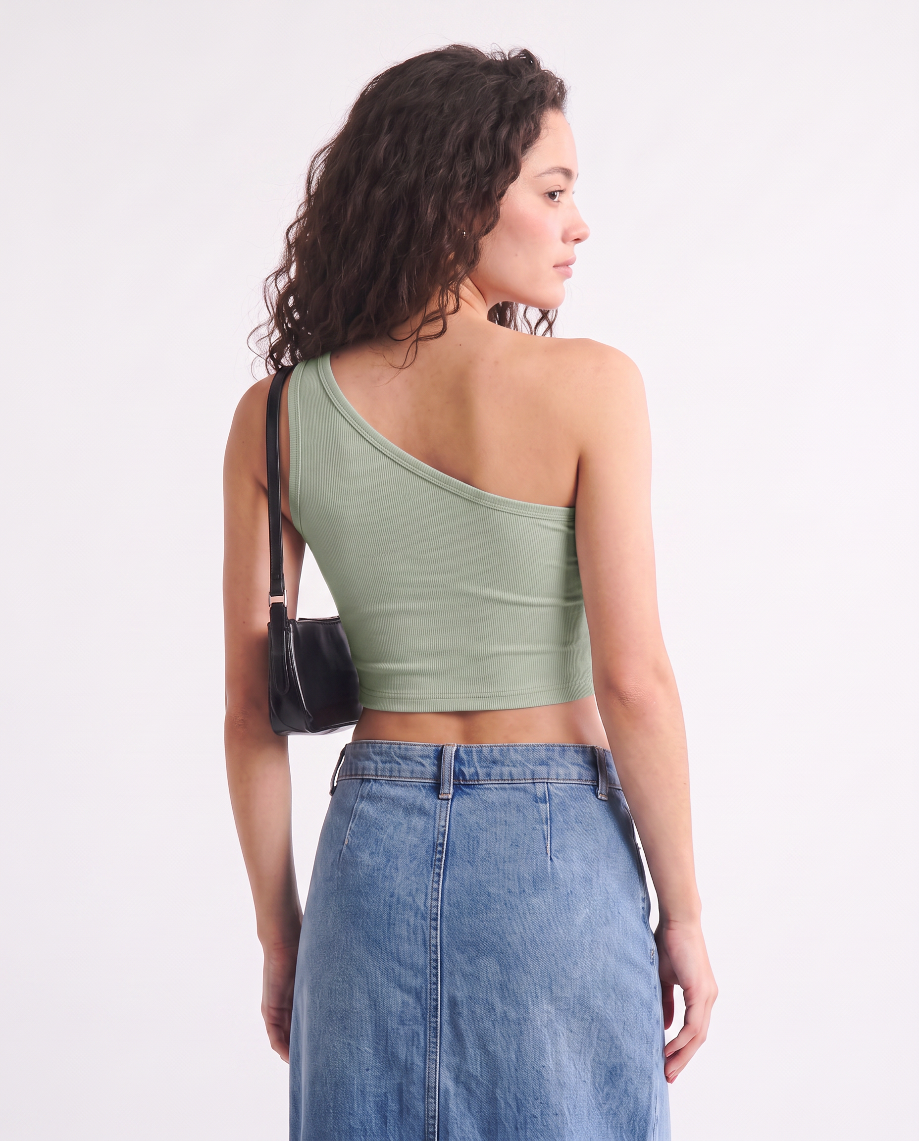 One-Shoulder Tank Top