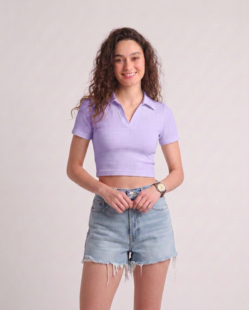 Collar Tank Top