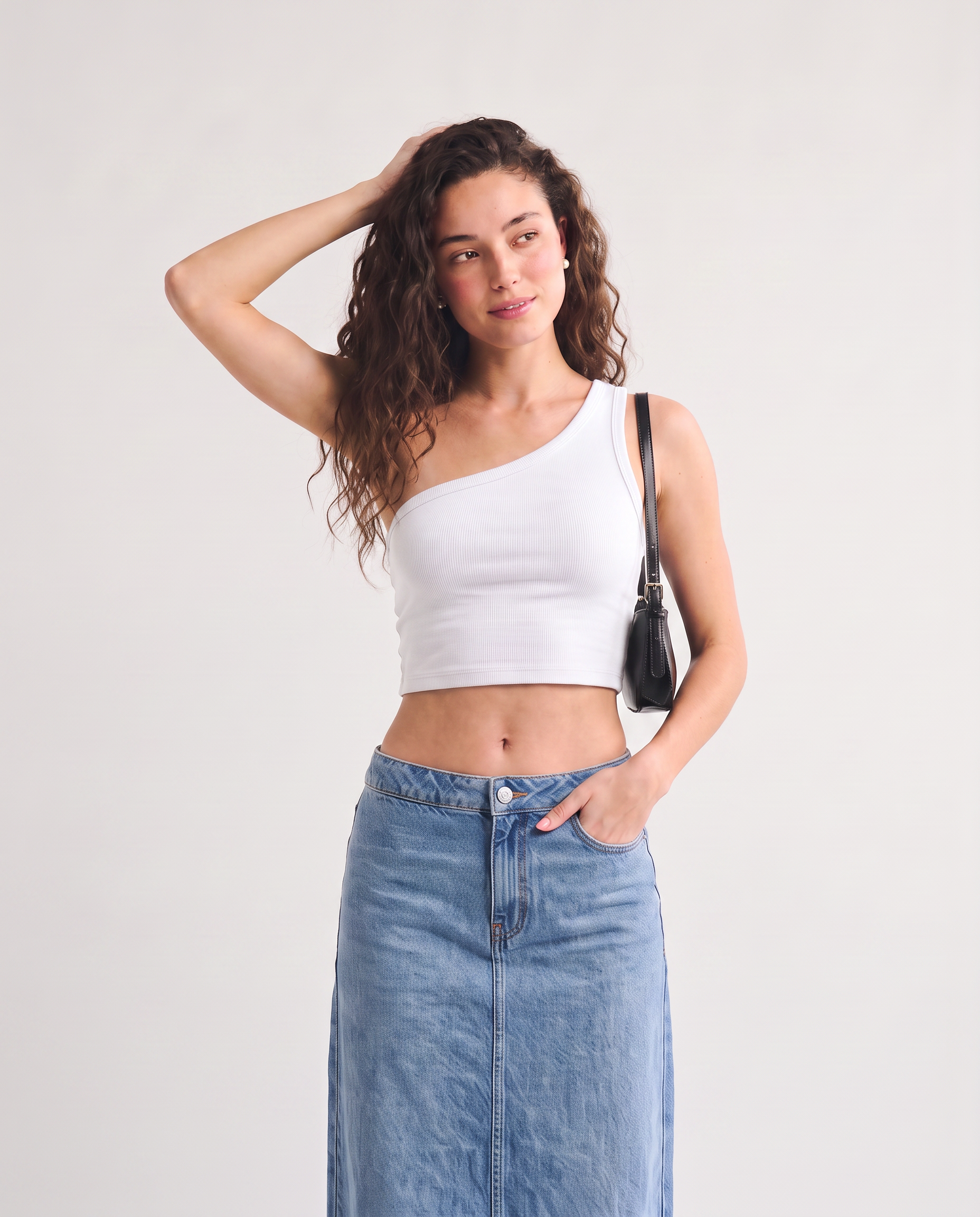 One-Shoulder Tank Top