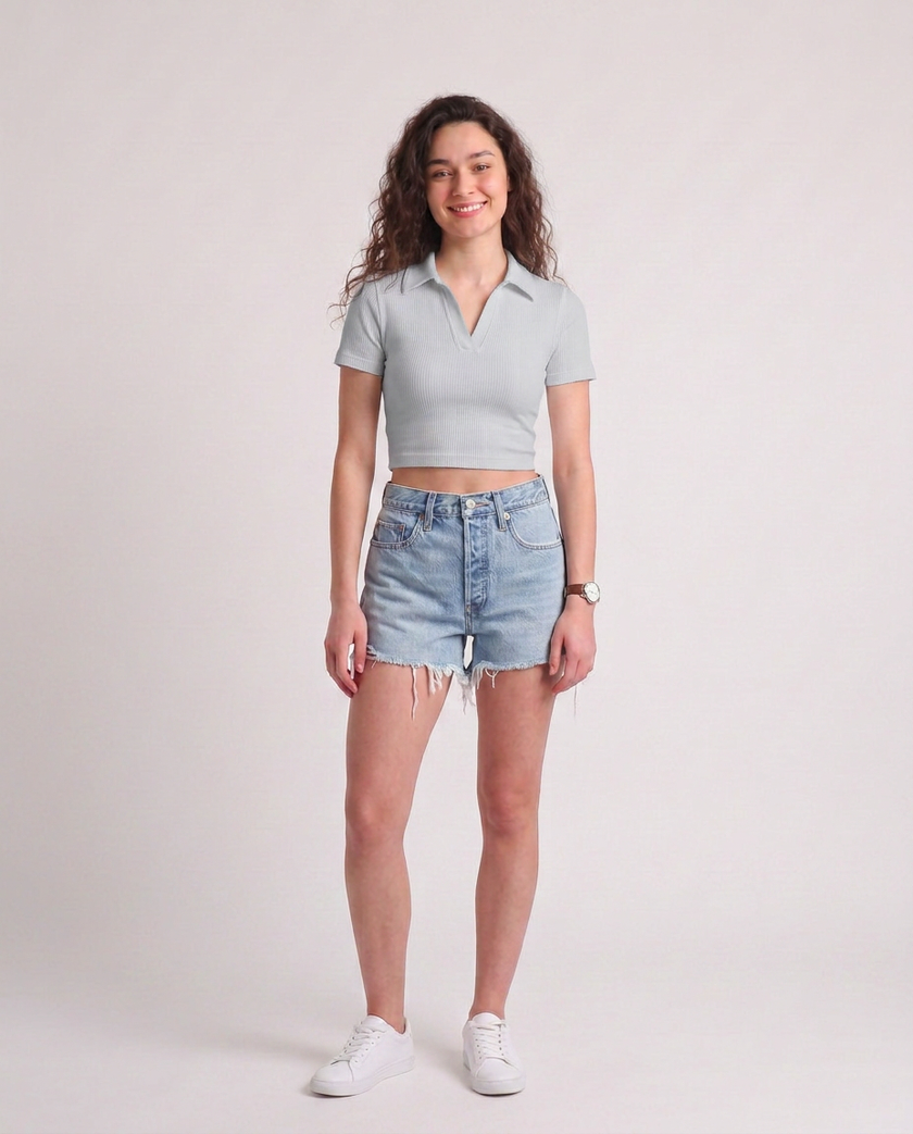Collar Tank Top