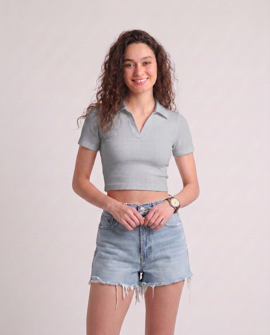 Collar Tank Top