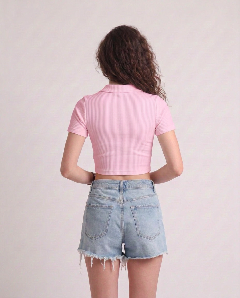 Collar Tank Top