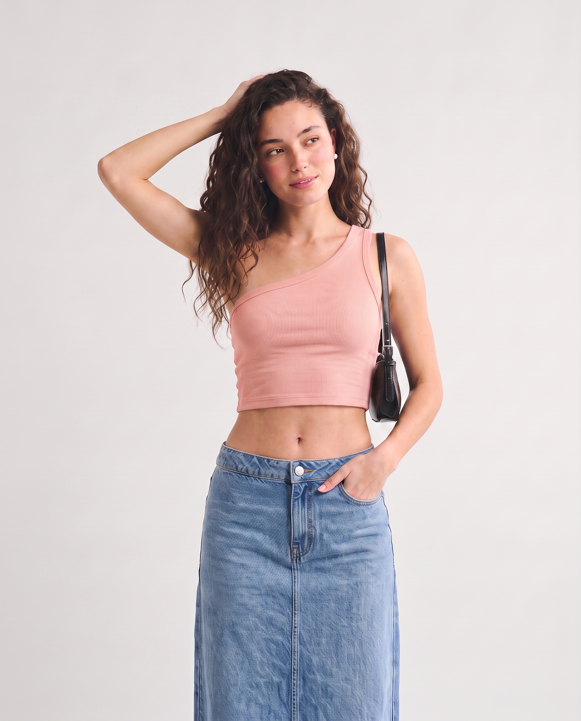 One-Shoulder Tank Top