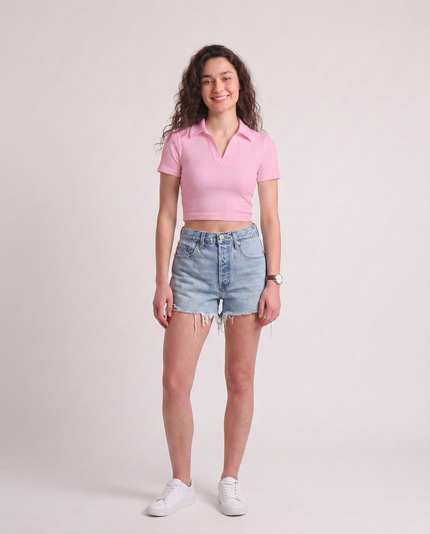 Collar Tank Top
