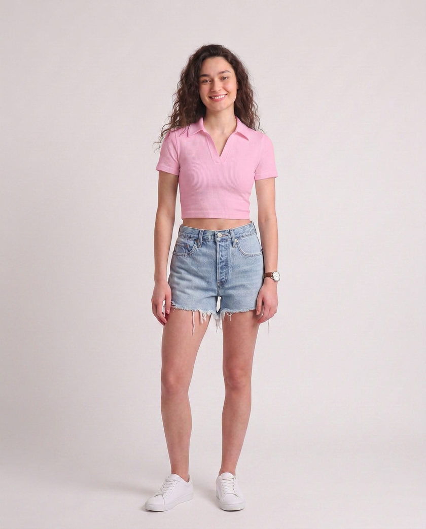 Collar Tank Top