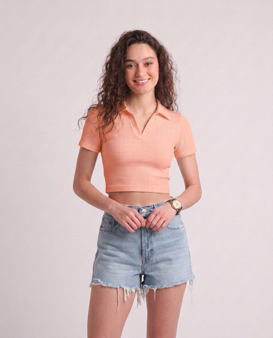 Collar Tank Top