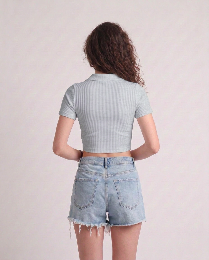 Collar Tank Top