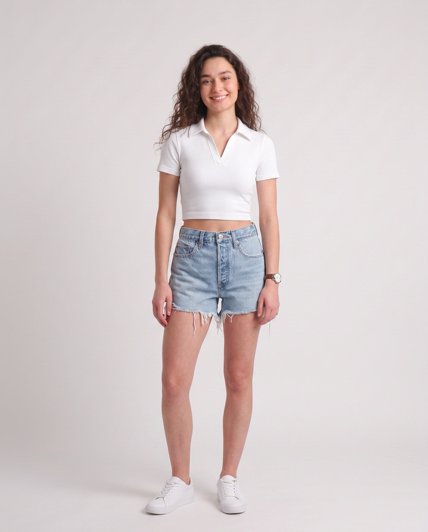 Collar Tank Top